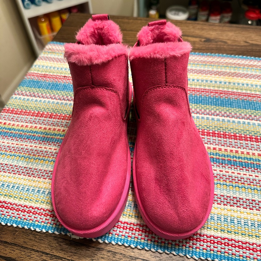 Women's Pink Winter Boots